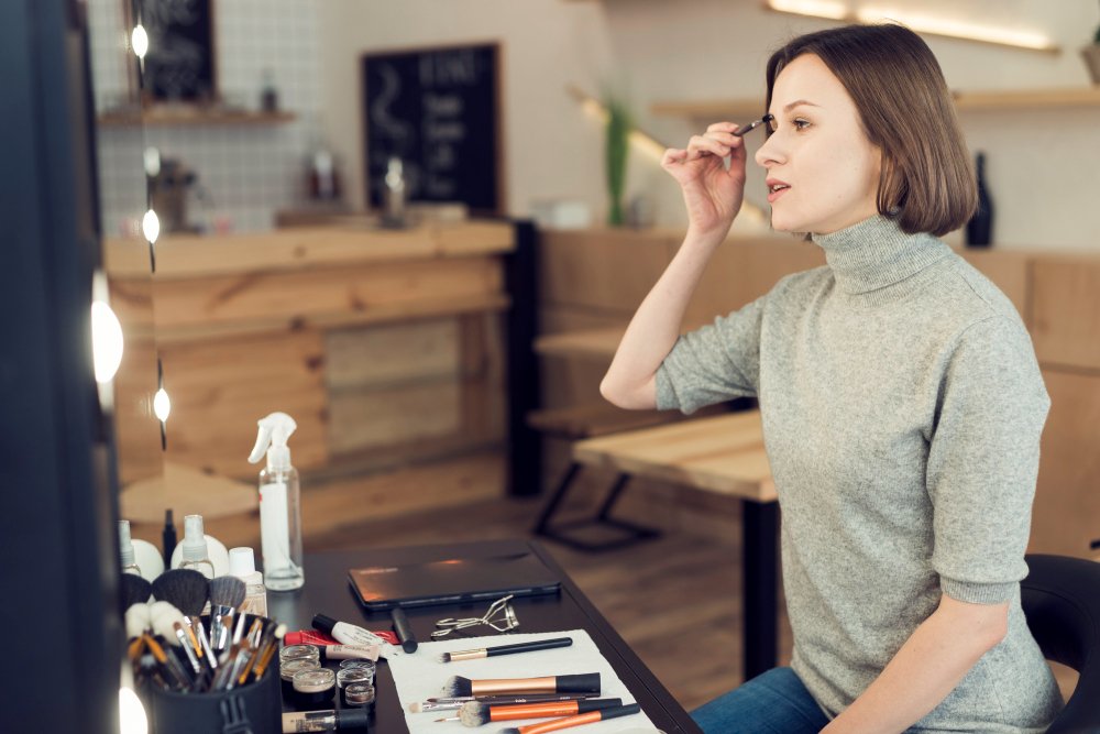 Professional Makeup Services at GlowNest Salon